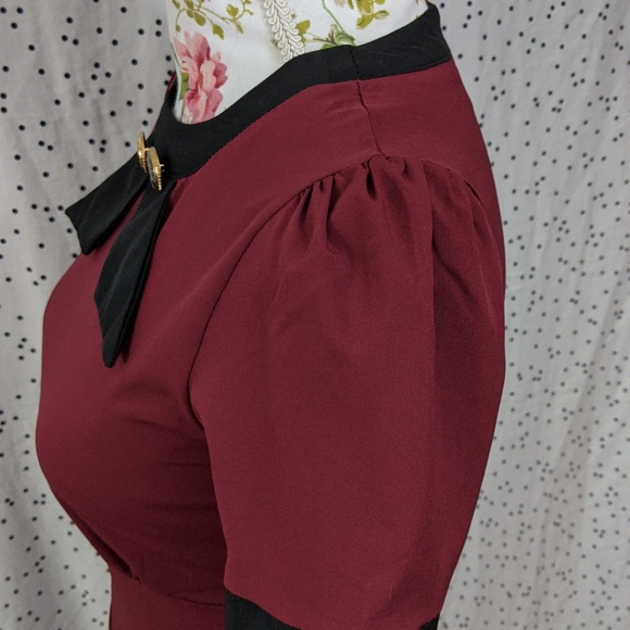 New Light Fashion Vintage Inspired Dress - Size M - Picture 7 of 9